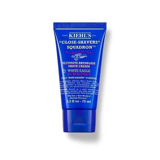 Kiehl's Ultimate Brushless Shave Cream White Eagle  (Skūšanās krēms ar mentolu un kamparu)