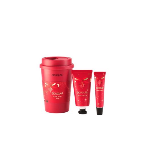 DOUGLAS COLLECTION Seasonal Charming Winter Hand And Lip Set In Cup