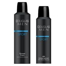 Douglas Men Shower Foam + Anti Perspirant  Sport Spray 48H