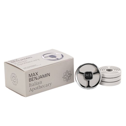 MAX BENJAMIN Italian Apothecary Car Fragrance Gift Set