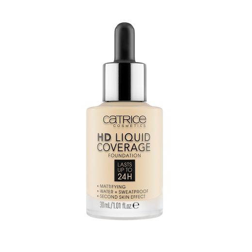 Catrice Cosmetics HD Liquid Coverage Foundation  (Tonālais krēms)