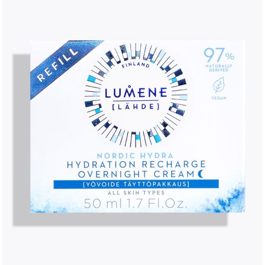 Lumene Nordic Hydra [Lähde] Hydration Recharge Overnight Cream Refill