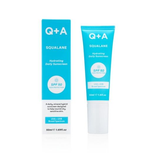 Q+A Hydrating Daily Sunscreen SPF 50