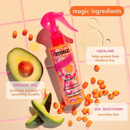 AMIKA Wizard Silicone-Free Detangling Primer