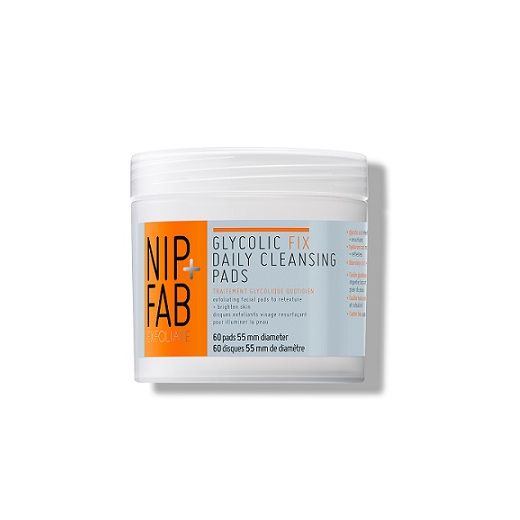 NIP+FAB Glycolic Fix Daily Pads  (Attīrošās plāksnītes)