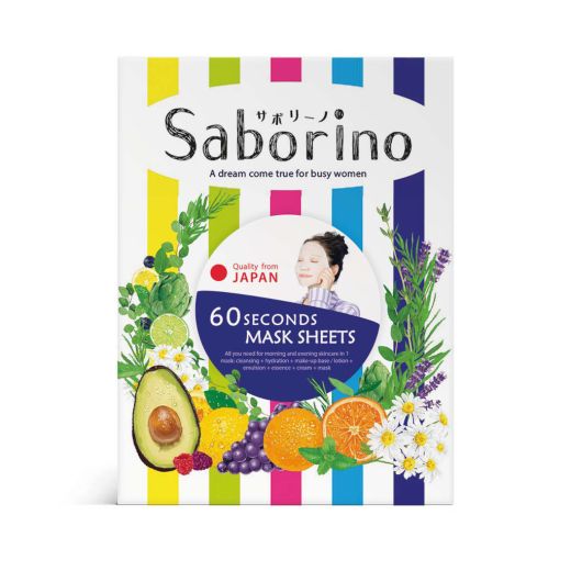 SABORINO 60 Seconds Mask Sheets