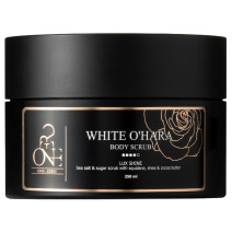 ONE:ZERO Sea Salt & Sugar Body Scrub With Squalane, Shea & Cocoa Butter "White O'h