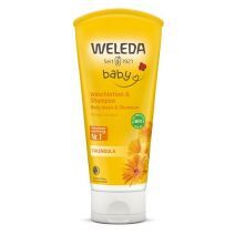 Weleda Calendula Baby Wash & Shampoo  (Kliņģerīšu šampūns un dušas ziepes bērniem)