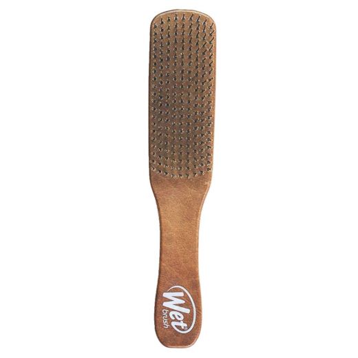 WETBRUSH Mens Detangler Brown Leather