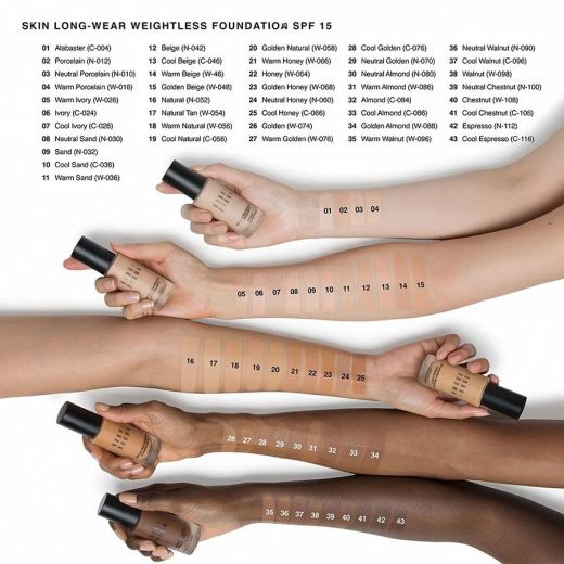 BOBBI BROWN Skin Long-Wear Weightless Foundation SPF 15 