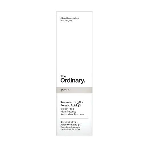 The Ordinary Resveratrol 3% + Ferulic Acid 3%   (3% resveratrols ar 3% ferulīnskābi)