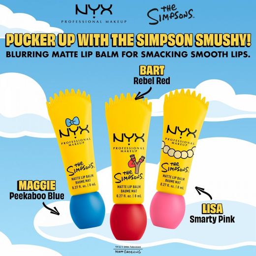 NYX PROFESSIONAL MAKEUP Simpson Smushy, Matte Lip Balm