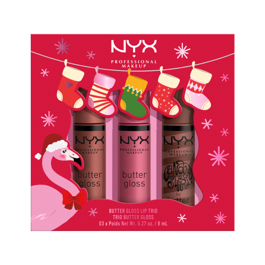 NYX Professional Makeup Butter Gloss Trio Set