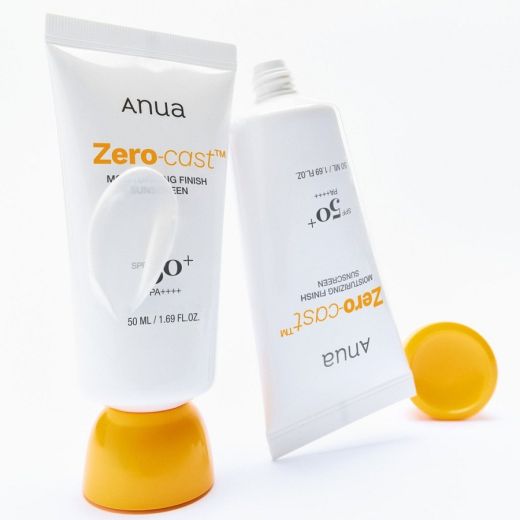 ANUA Zero-Cast Moisturizing Finish Sunscreen