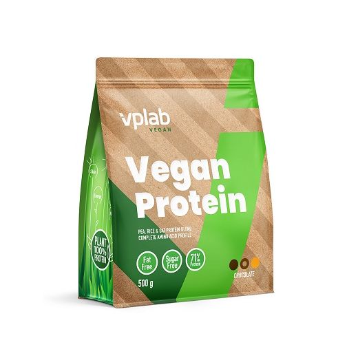 VPlab Vegan Protein Chocolate 500g  (Uztura bagātinātajs)