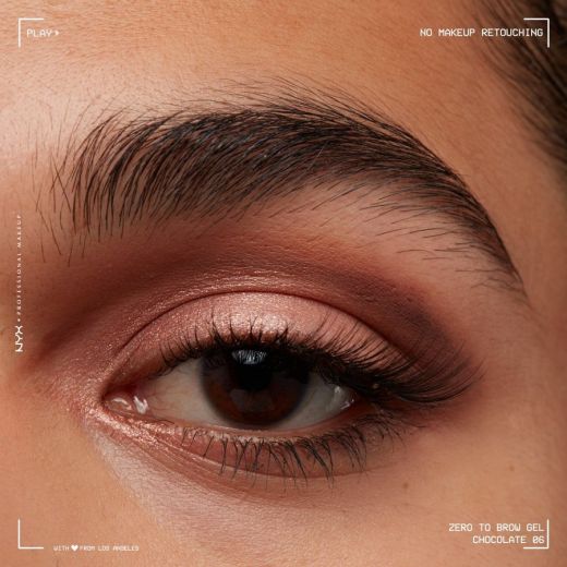 NYX PROFESSIONAL MAKEUP Zero To Brow Longwear Brow Gel