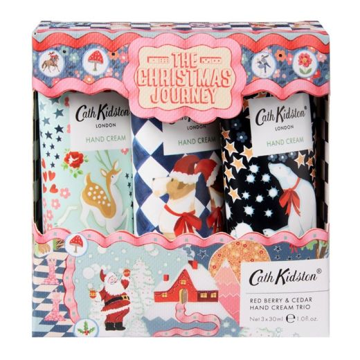 HEATHCOTE & IVORY Cath Kidston The Christmas Journey Hand Cream Trio