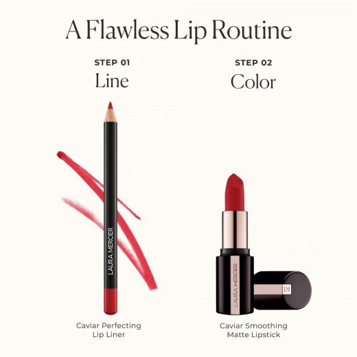 LAURA MERCIER Caviar Smoothing Matte Lipstick