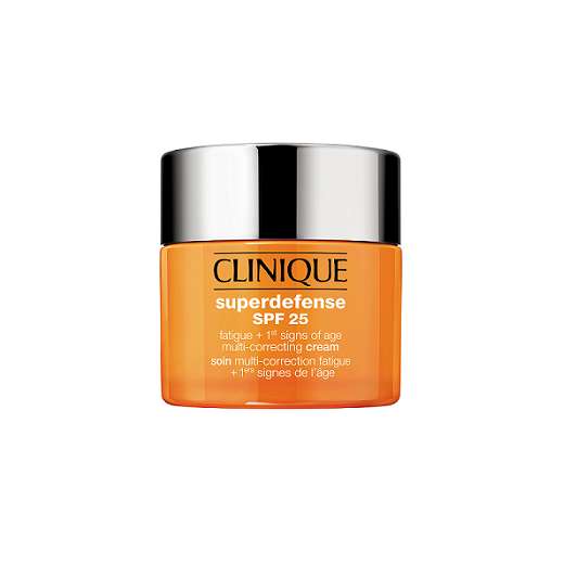 Clinique Superdefense SPF 25 Fatigue + 1st Signs of Age Multi-Correcting Cream For Dry Skin  (Atsvai