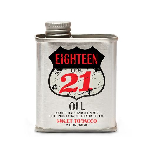 18.21. MAN MADE 3-In-1 Lightweight Conditioning Oil For Beard, Hair And Skin Sweet Tobacco