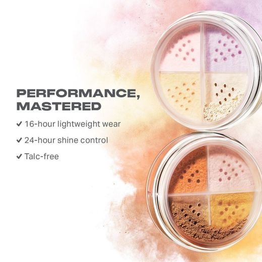 MORPHE Bake & Set Loose Powder Quad 