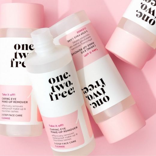  ONE.TWO.FREE! Caring Eye Make-Up Remover