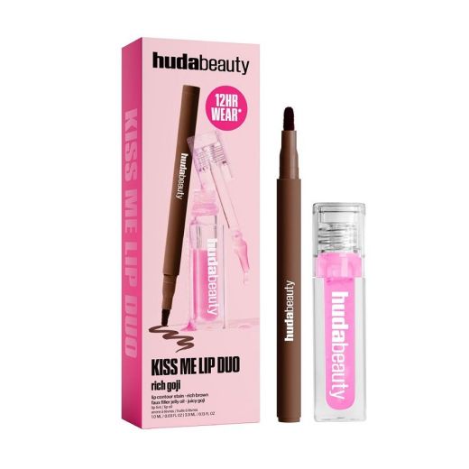 HUDA BEAUTY Kiss Me Lip Duo