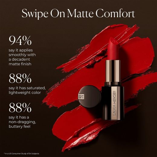 LAURA MERCIER Caviar Smoothing Matte Lipstick