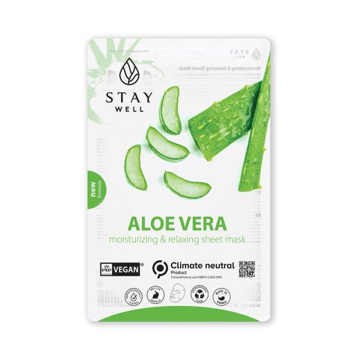 STAY WELL Vegan Sheet Mask - Aloe