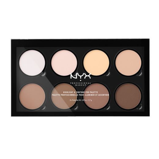 NYX Hightlight & Contour Pro Palette   (Korektoru palete)