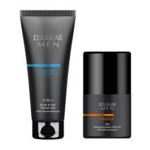 Douglas Men Body & Hair Sport Shower Gel 2in1 + Anti Perspirant Energy Roll On