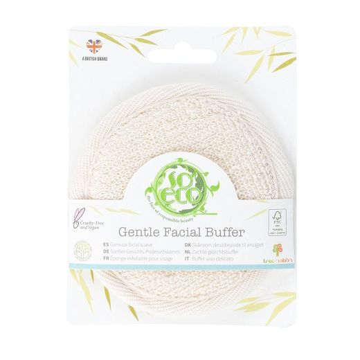 SoEco Gentle Facial Buffer  (Maigs sejas eksfoliators)