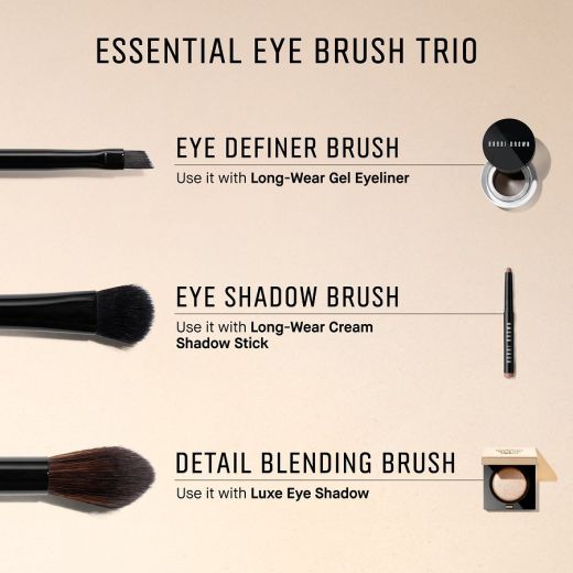 BOBBI BROWN Essential Eye Brush Trio 