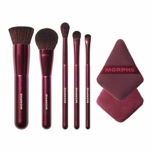 MORPHE Rebellious 6-Piece Travel Brush & Tool Set