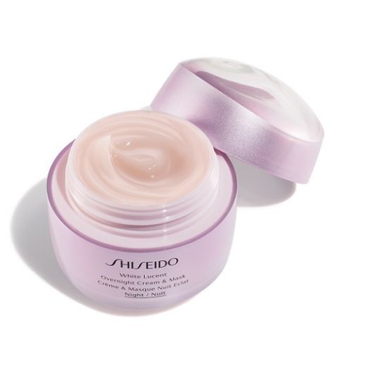 Shiseido White Lucent Overnight Cream and Mask  (Nakts krēms, maska sejai)