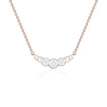 Marmara Sterling 925 Silver Necklace Rose Gold