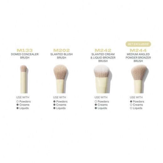 MORPHE Buttery Blends 4-Piece Face Brush Set