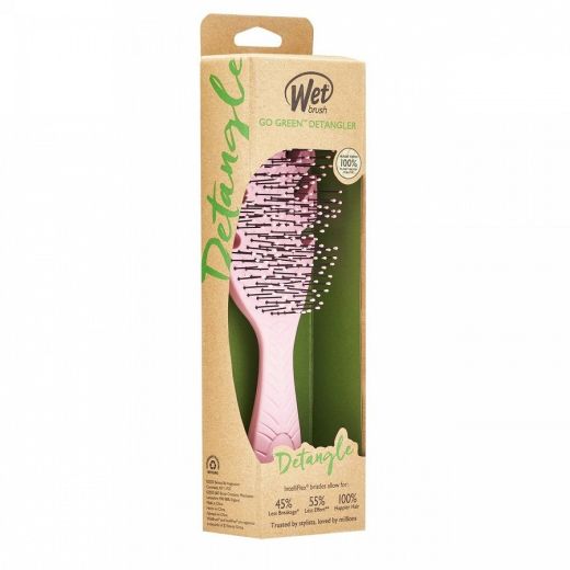 Wetbrush Go Green Biodegradeable Detangler Pink