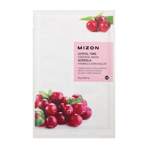 Mizon Joyful Time Essence Mask Acerola   (Sejas maska ar tropiskajiem ķiršiem)