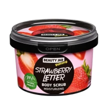 BEAUTY JAR Yummy Body Scrub Strawberry Letter