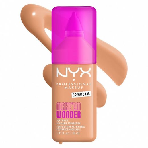 NYX PROFESSIONAL MAKEUP Em Wonder 24H Foundation v