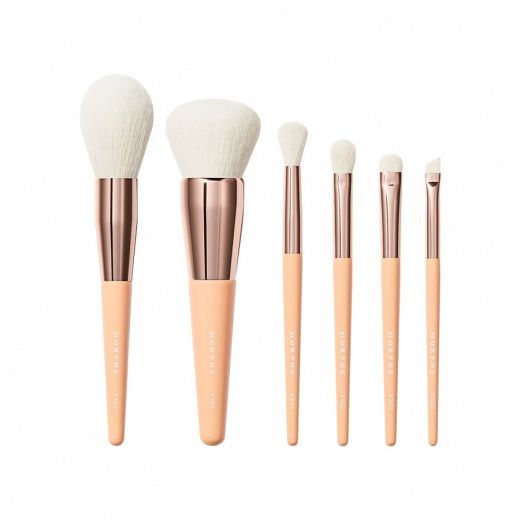 Morphe Aurascape 6-Piece Face & Eye Travel Brush Set