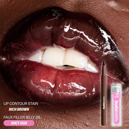 HUDA BEAUTY Kiss Me Lip Duo