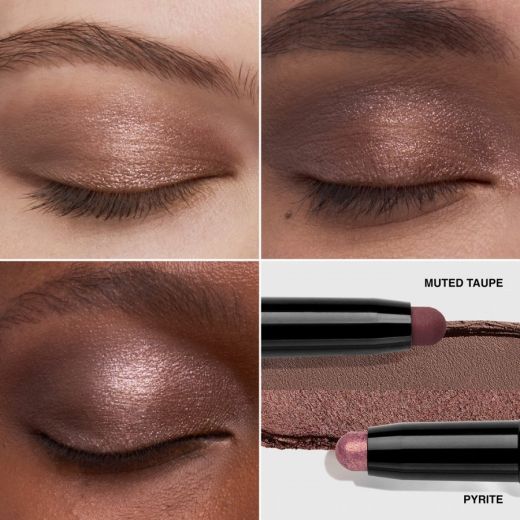 BOBBI BROWN Dual-Ended Long-Wear Cream Shadow Stick PYRITE / MUTED TAUPE