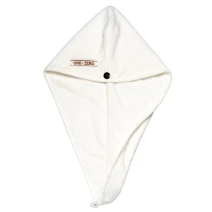 ONE:ZERO Hair Towel With Coconut Button