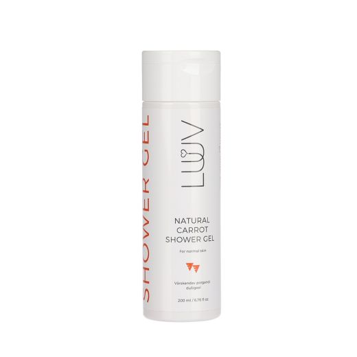 LUUV Energizing Sea Buckthorn Refreshing Carrot Shower Gel