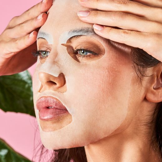 IROHA NATURE Brightening Face Sheet Mask Dragon Fruit And Hyaluronic Acid