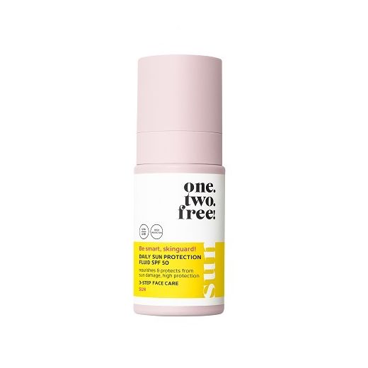 ONE.TWO.FREE! Daily Sun Protection Fluid SPF 50  (Sejas fluīds SPF 50)