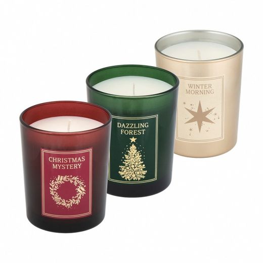DOUGLAS COLLECTION Seasonal Dazzling Forest Pin And Patchouli Candle 