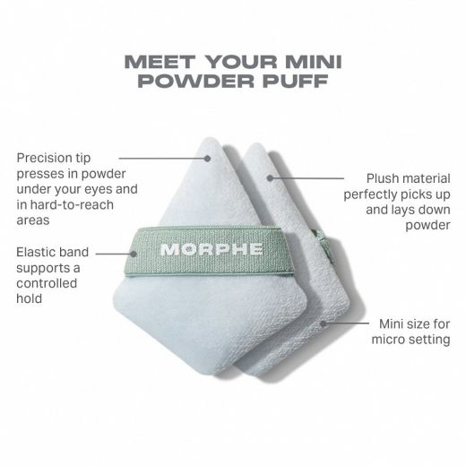 MORPHE Mini Powder Puff Trio Set 